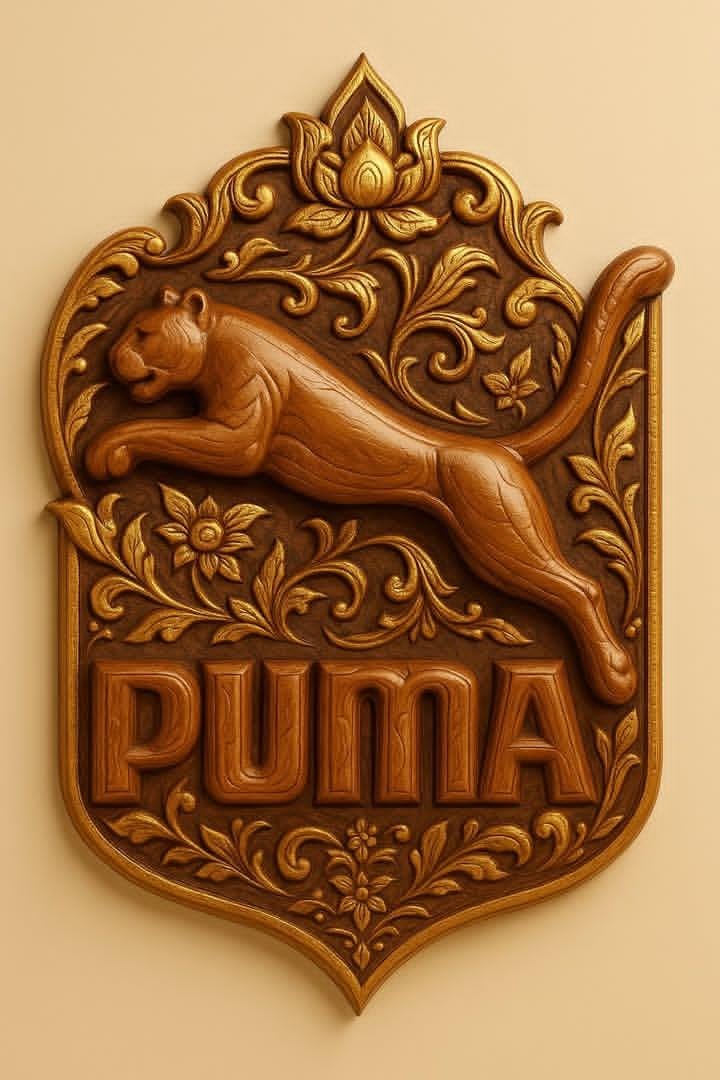 Thai Carved Wooden Logo | cultural design | artisan craft - AI prompt example