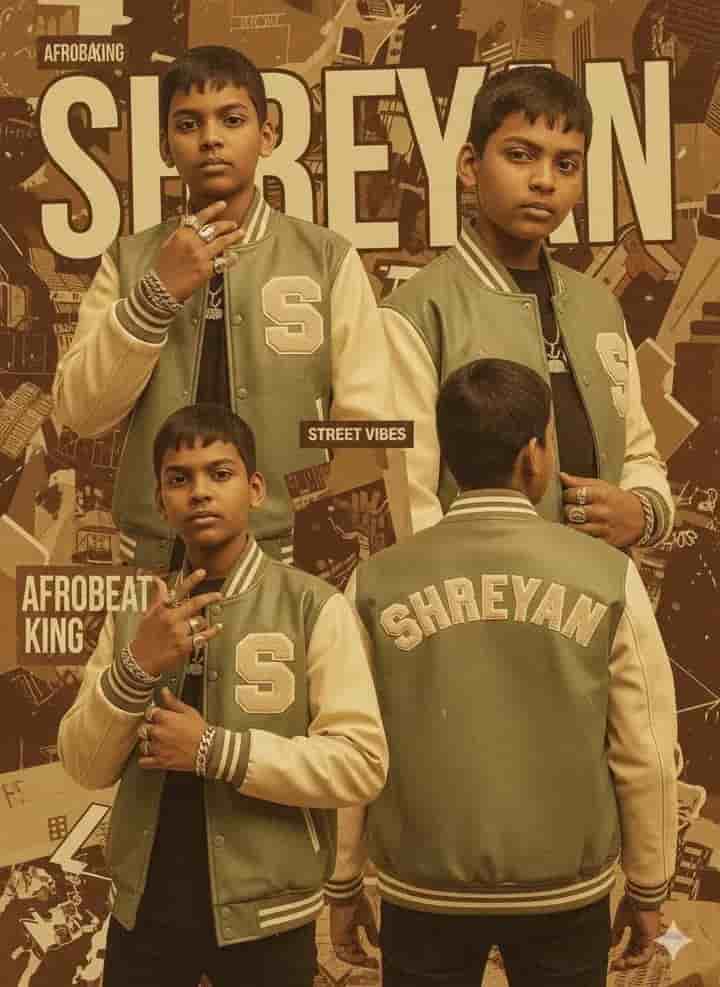 Example output generated with Retro Urban Poster of Shreyan — Afrobeat Street Style Prompt prompt